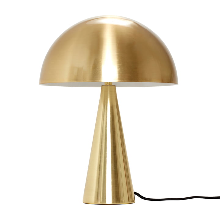 Lampe de table, en laiton, petite par Hübsch Interior
