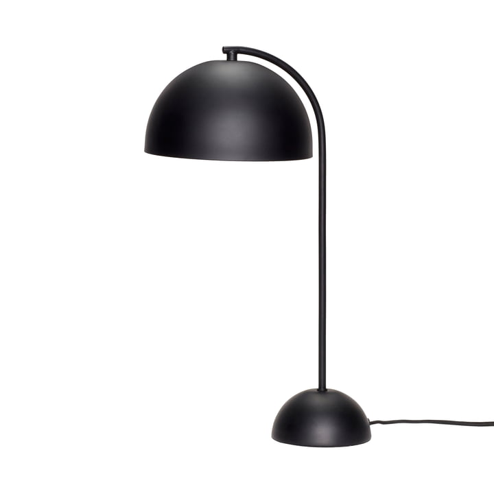 Lampe de table en métal, noir de Hübsch Interior