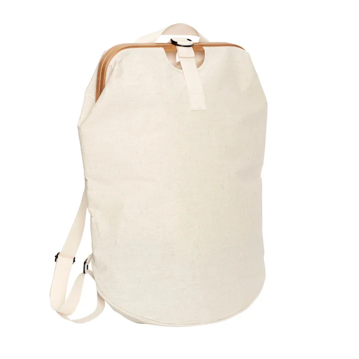 Sac à linge, beige / nature de Hübsch Interior