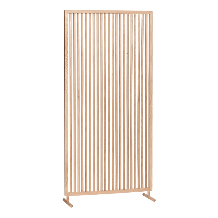 Séparateur de pièce LxH 70 x 140 cm, chêne, naturel de Hübsch Interior