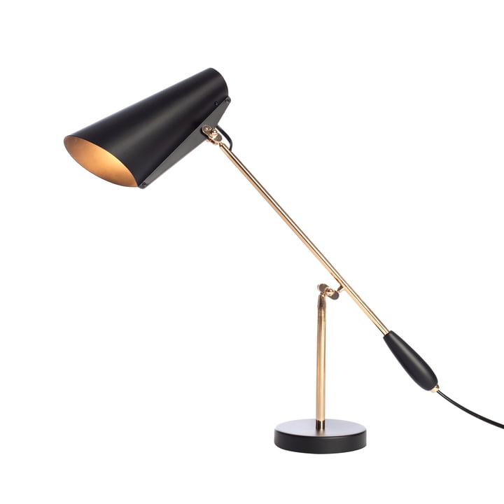 La lampe Northern - Birdy Lampe de table en noir / laiton