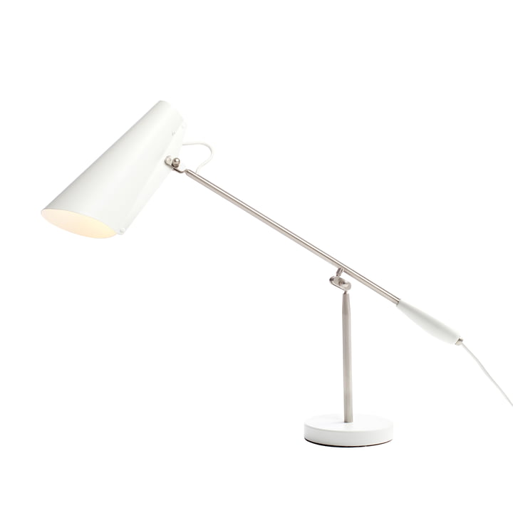 La lampe Northern - Birdy Lampe de table en blanc / métallisé