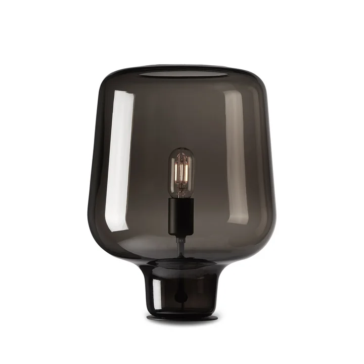 Lampe de table Say My Name de Northern en gris fumé / brillant