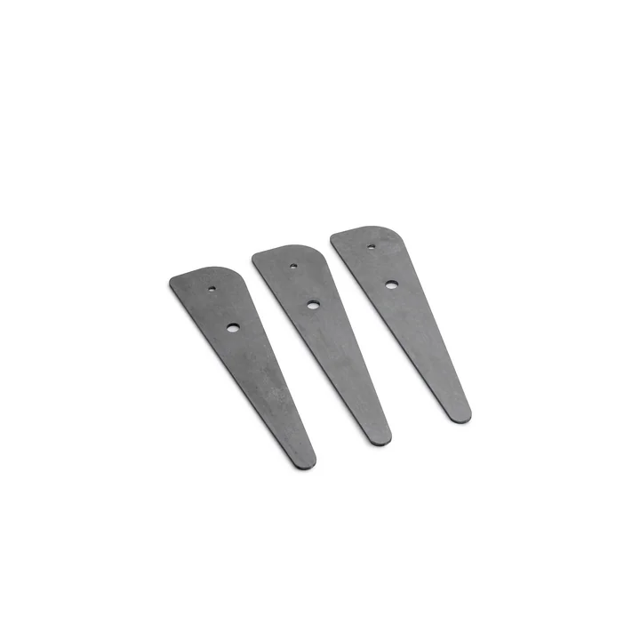 Les pieds pour le bol de feu Triple 90 de höfats en noir