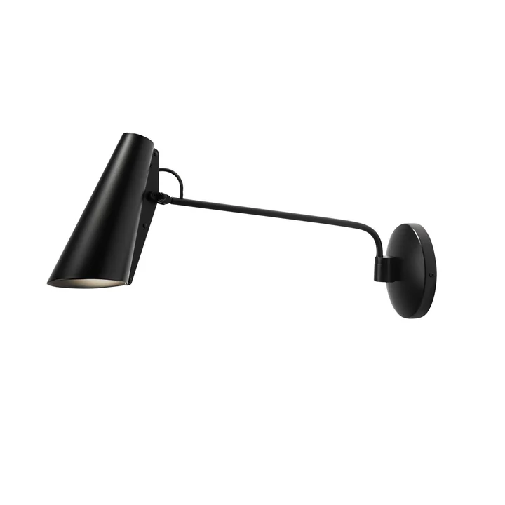 Le Birdy Lampe murale longue de Northern en noir