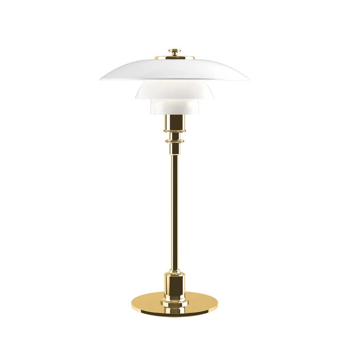 PH 2/1 lampe de table de Louis Poulsen en laiton