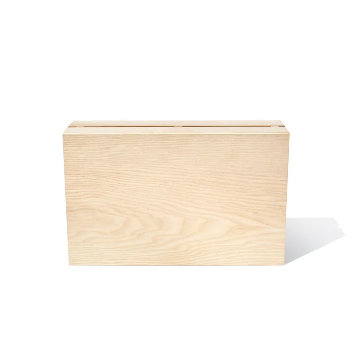 Le bloc de couteaux Timber Twin de side by side en cendres
