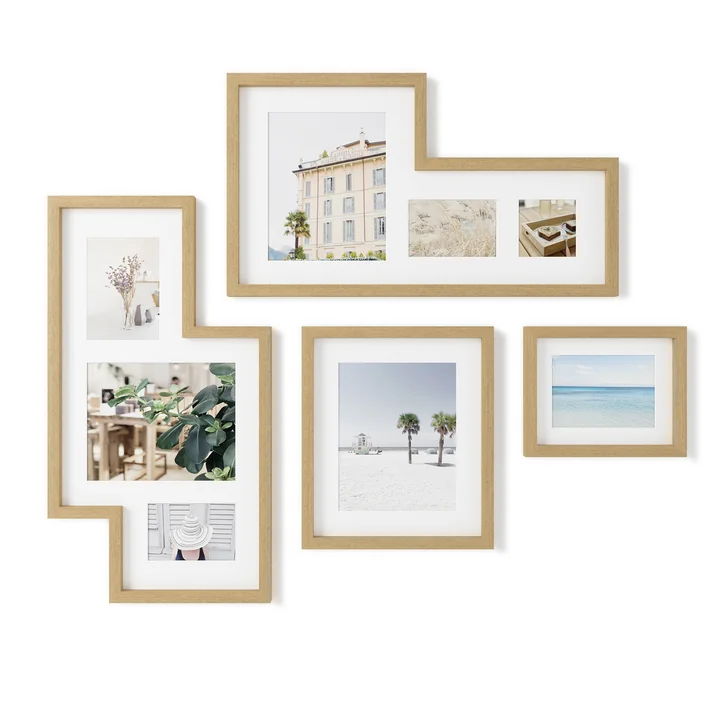Le cadre photo de Mingle Gallery de Umbra dans la nature