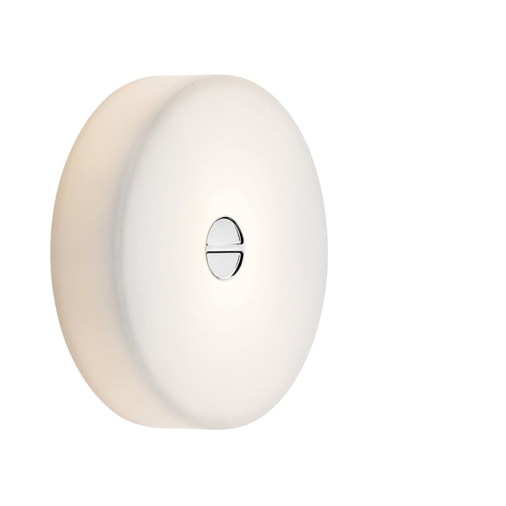Flos - Mini Button Plafonnier, blanc