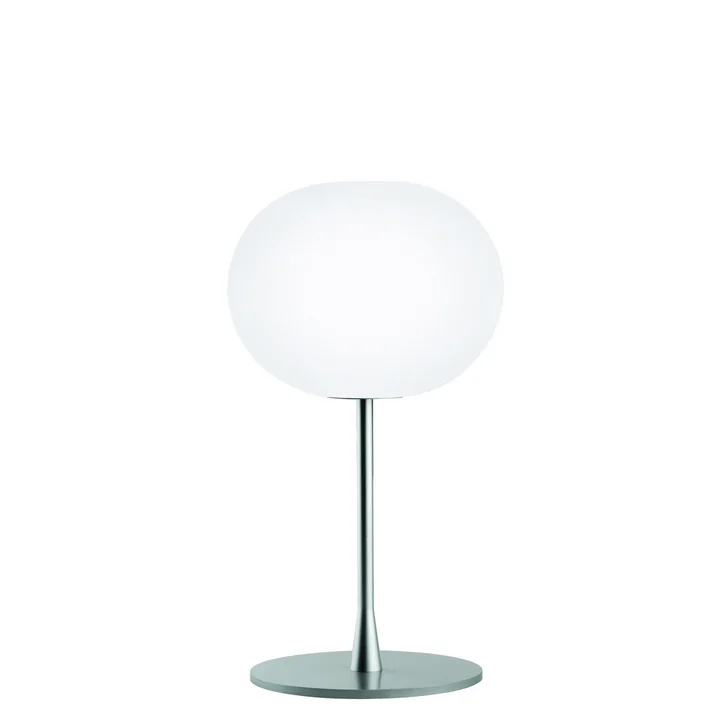 Glo-Ball T 1 de Flos en argent mat