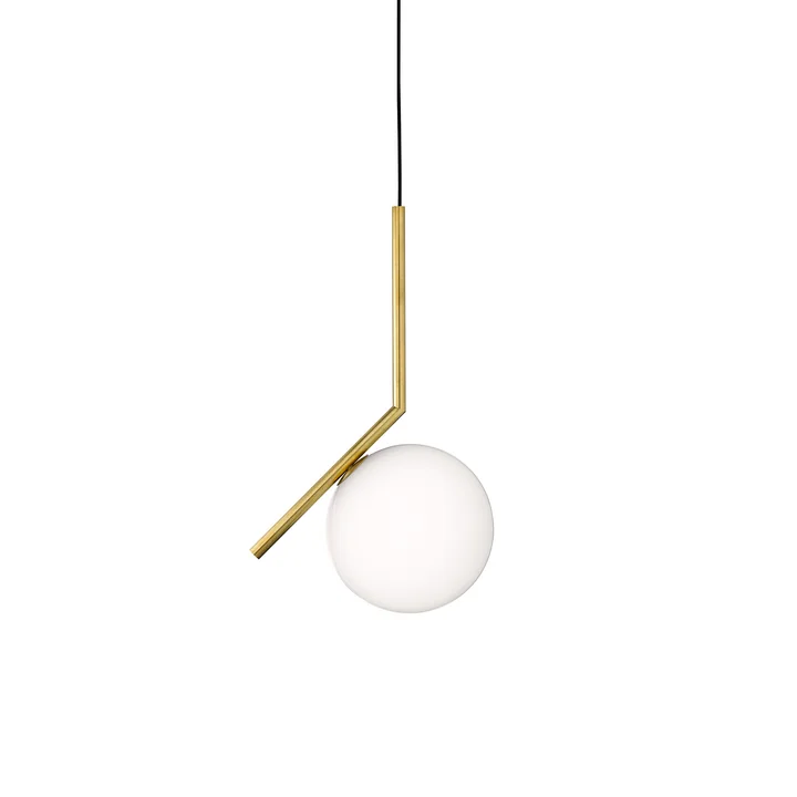 Flos - IC S1 BRO Lampe suspendue, laiton brossé