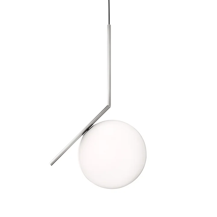 Flos - IC S2 BRO Lampe suspendue, chrome