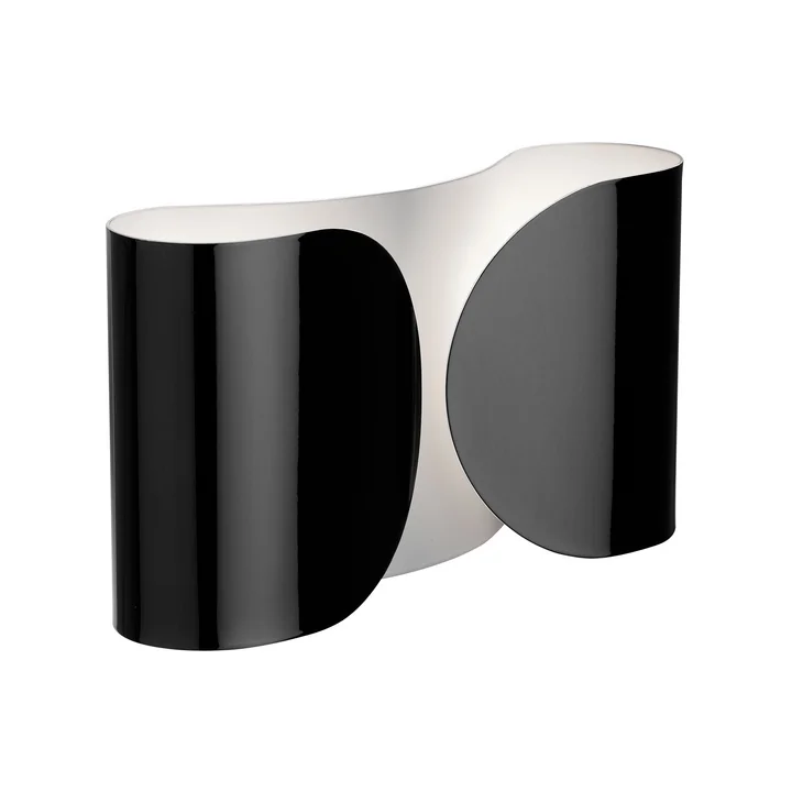 Applique Foglio, noire par Flos