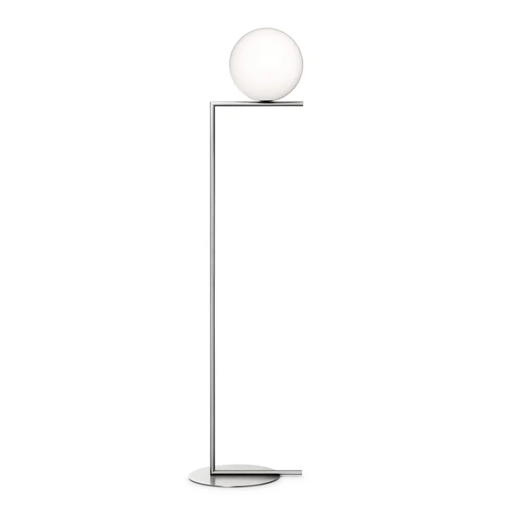IC F2 BRO - Lampadaire de Flos en chrome