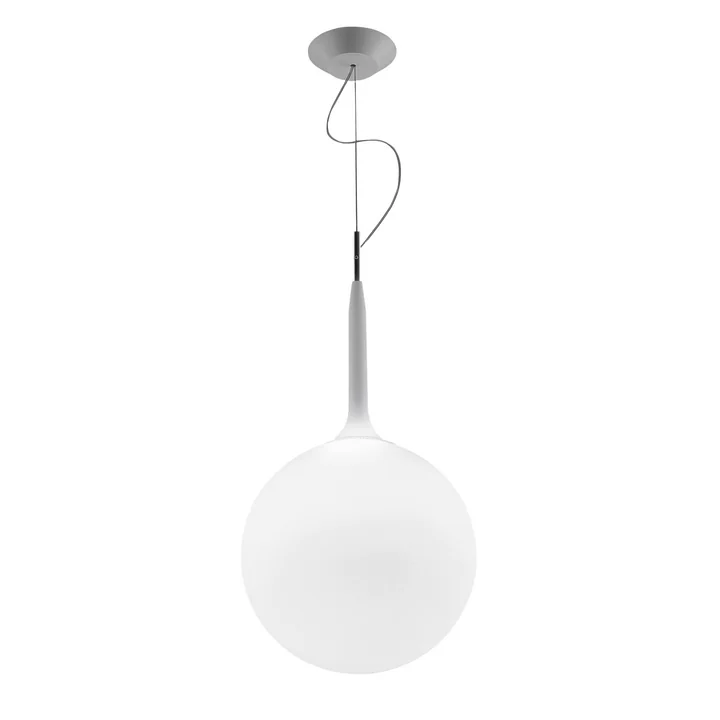 Suspension lumineuse Castore Ø 35 cm d' Artemide en blanc