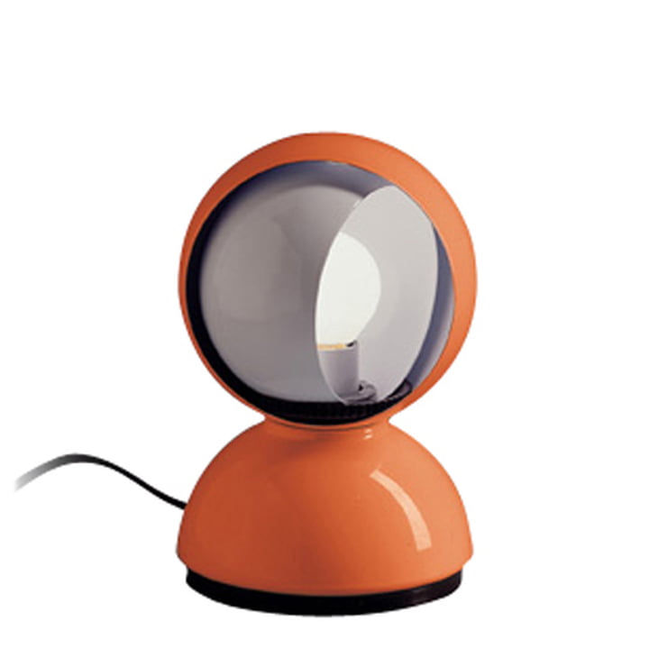 Eclisse Lampe de table de Artemide en orange