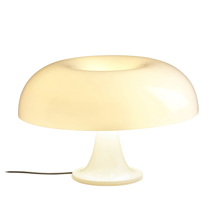Lampe de table Artemide Nesso, blanc