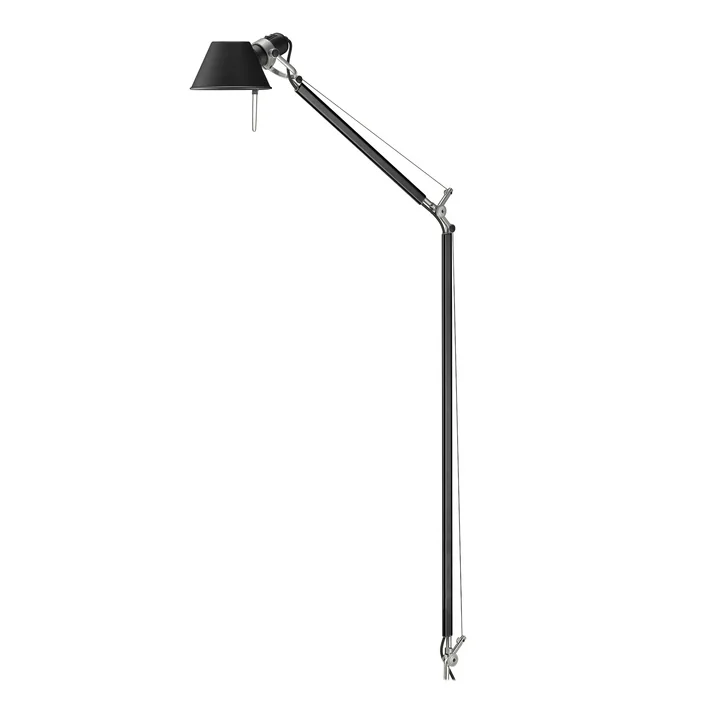 Artemide - Tolomeo Lettura Terra Lampadaire, body noir