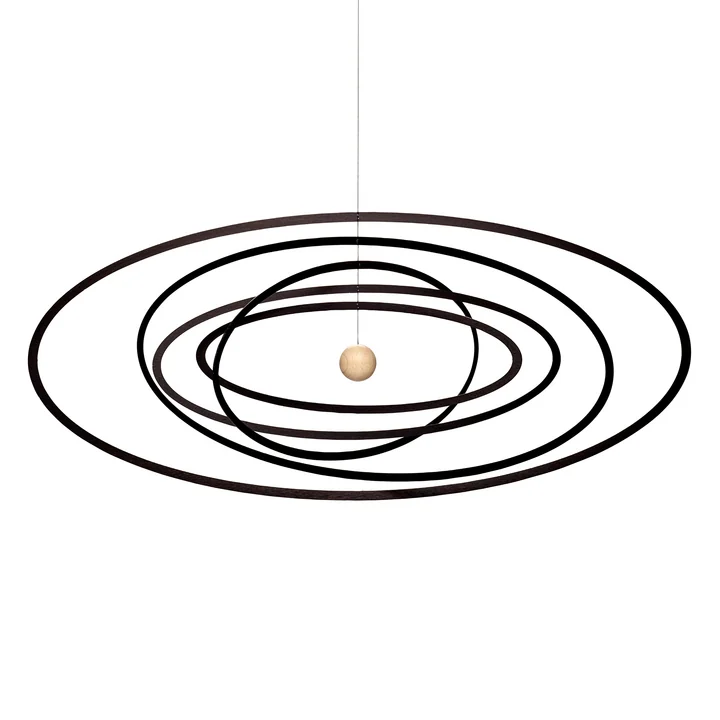 Science Fiction Mobile Ellipse Horizontal, naturel de Flensted Mobiles