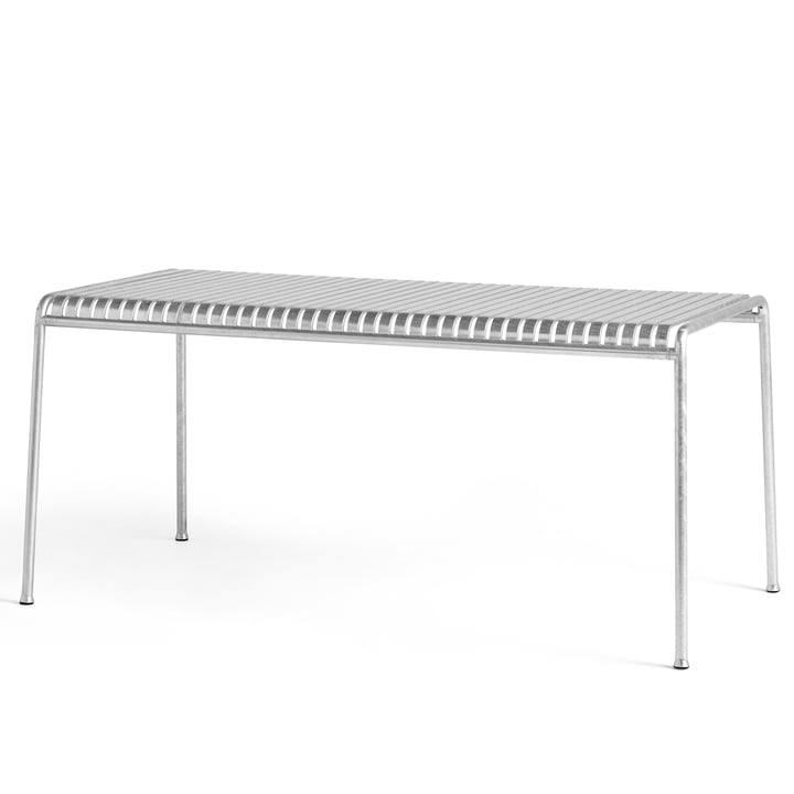 Palissade Table, rectangulaire, 170 x 90 cm, hot galvanised de Hay