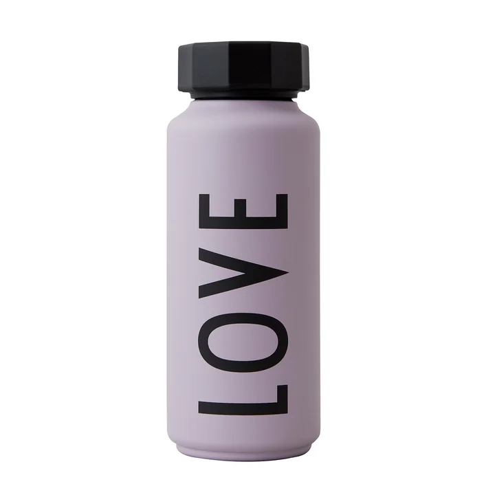 La bouteille thermos AJ Hot & Cold de Design Letters , 0,5, Love / lavande (édition spéciale)
