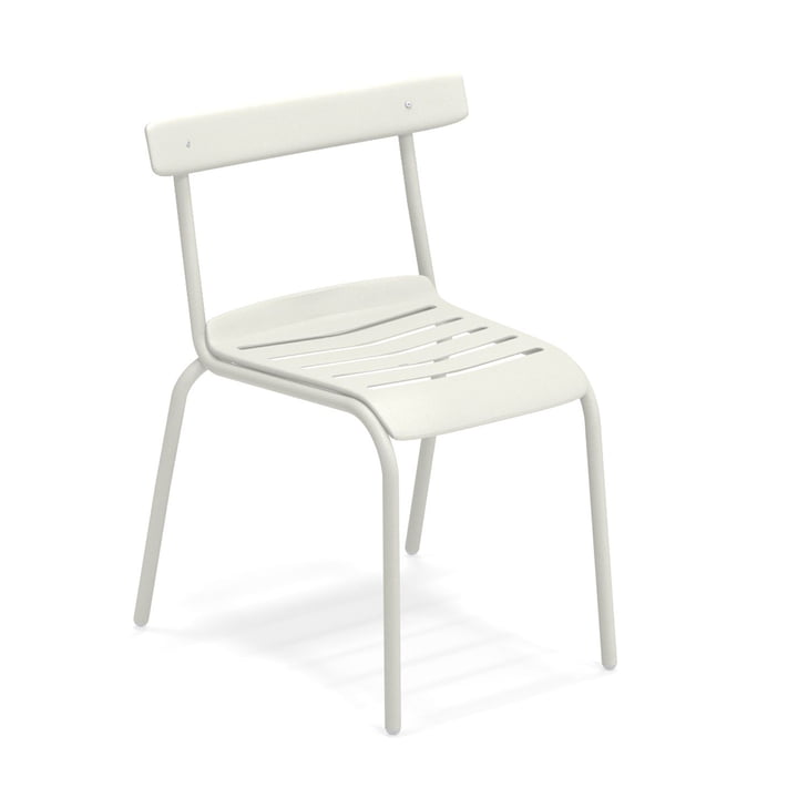 La chaise de jardin Miky de Emu en blanc
