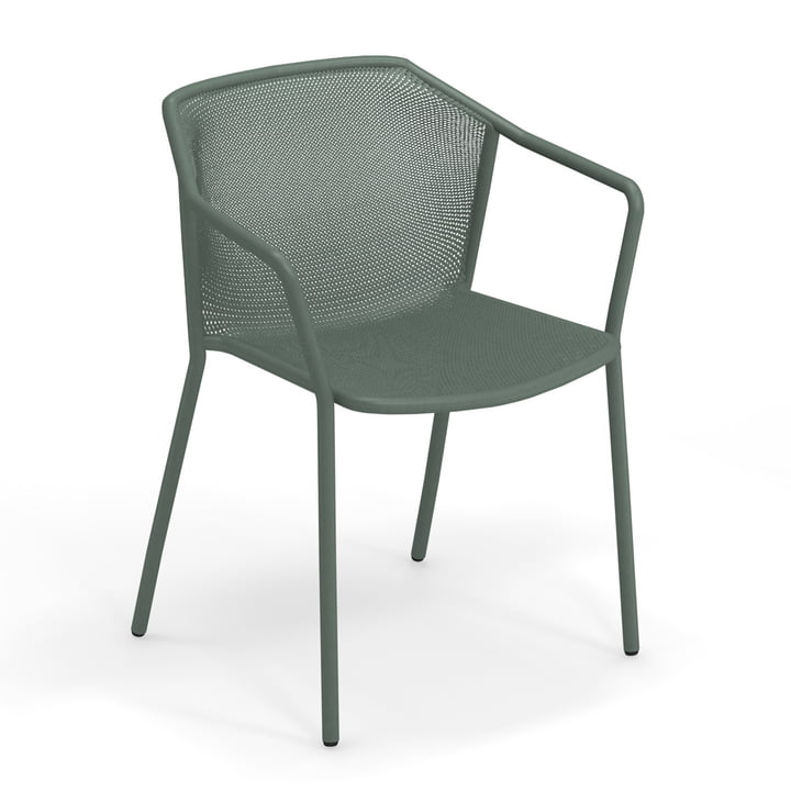 Le fauteuil Darwin de Emu en vert foncé