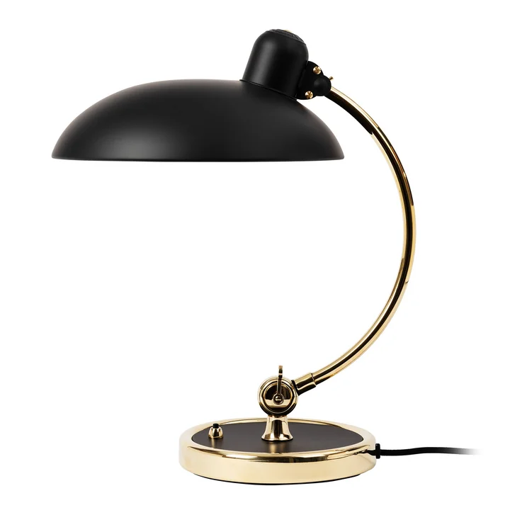 6631 -T Luxus Lampe de table de KAISER idell en laiton / noir mat