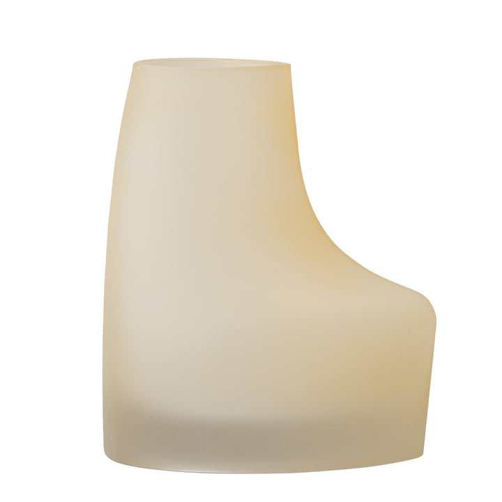 Anda Vase, h 17 cm, de Bloomingville en jaune
