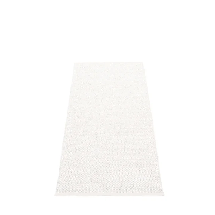 Svea Tapis, 70 x 160 cm, white metallic de Pappelina
