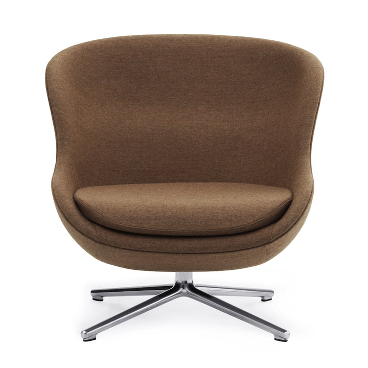 Le fauteuil lounge Hyg de Normann Copenhagen a une forme volumineuse