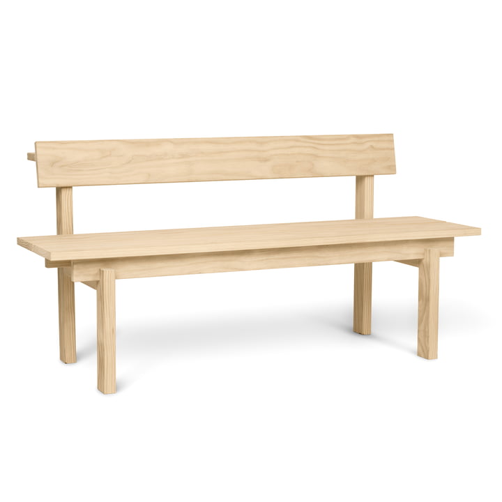 Le banc Peka par ferm Vivre dans le pin naturel