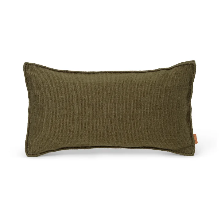 Le coussin Desert de Ferm Living en olive
