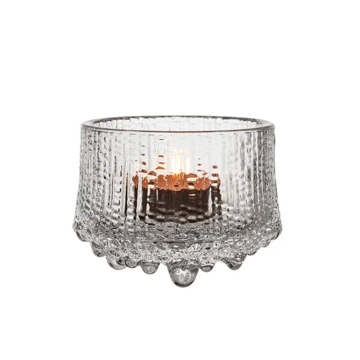 Le porte-bougie à réchaud Ultima Thule de Iittala , 65 mm, transparent