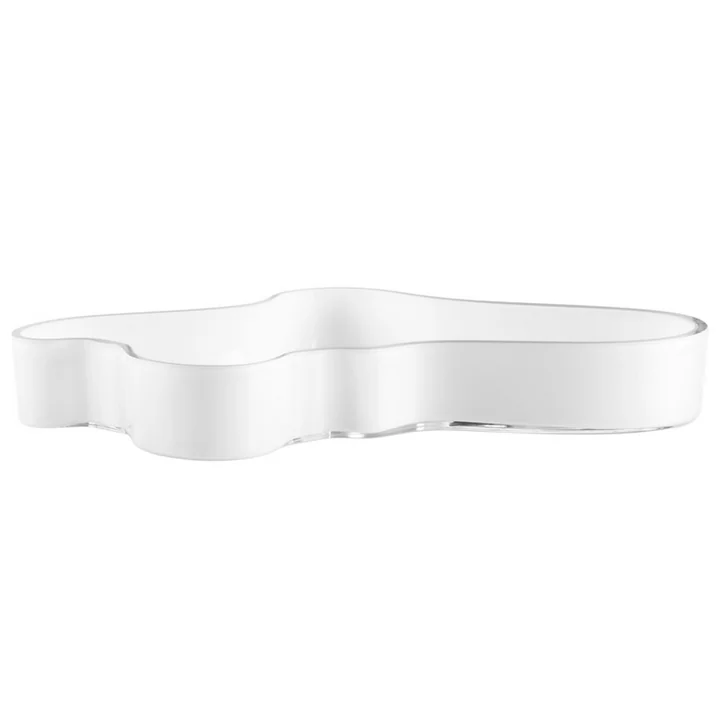 Le Aalto Bol de Iittala , 50 x 380 mm, blanc opale