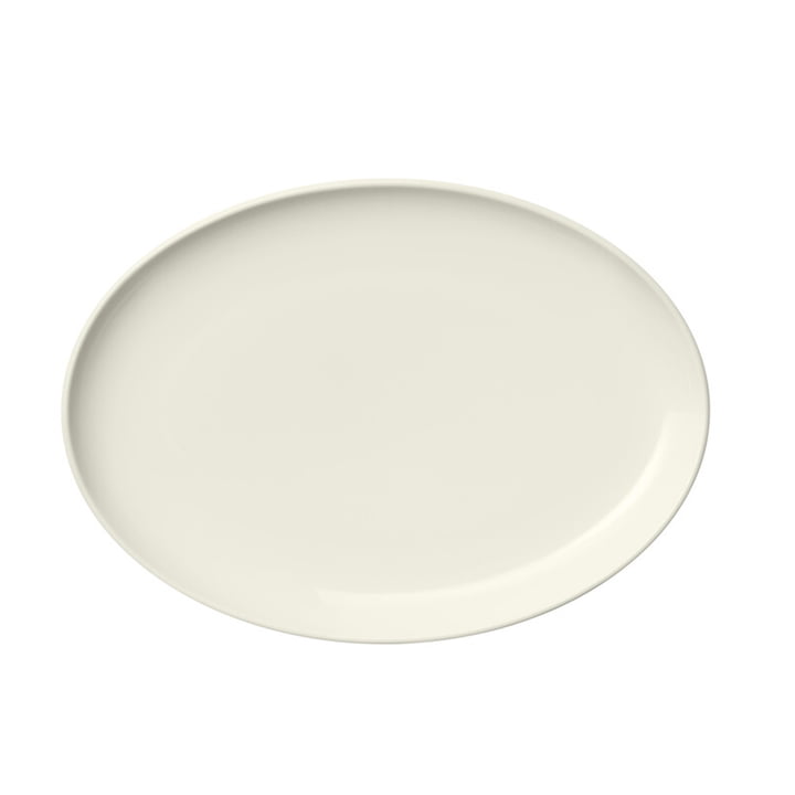 La plaque Essence de Iittala , ovale 25 cm, blanche