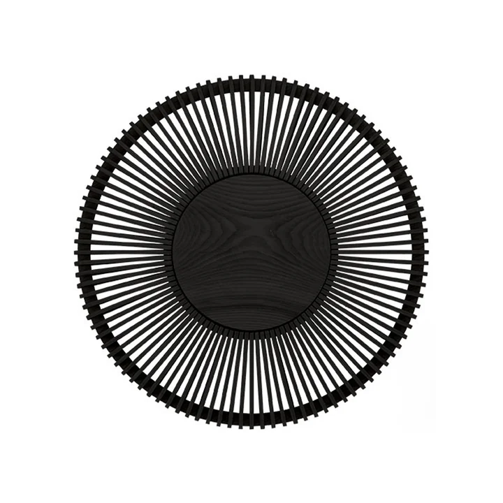 L'abat-jour Clava Up Wood de Umage , chêne noir grand