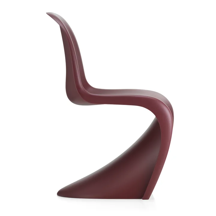 Vitra - Panton Chair , bordeaux (nouvelle hauteur)