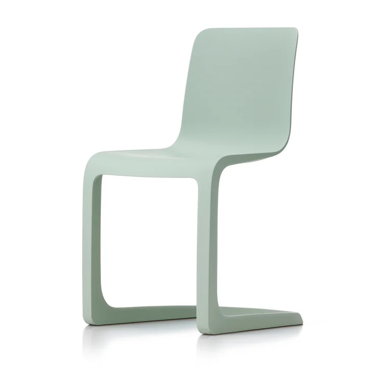 EVO-C Chaise tout plastique, menthe claire de Vitra