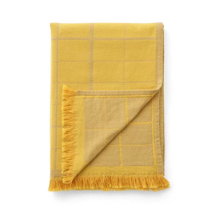 Le couvre-lit Untitled AP10 de & Tradition, 150 x 210 cm, dessert yellow