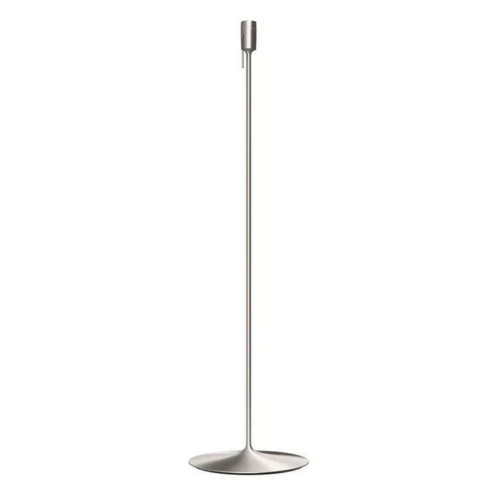 Le Champagne Base du lampadaire de Umage , H 140 cm, acier brossé