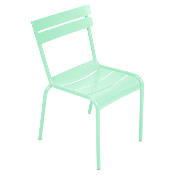 La chaise Luxembourg chaise de Fermob , vert opale