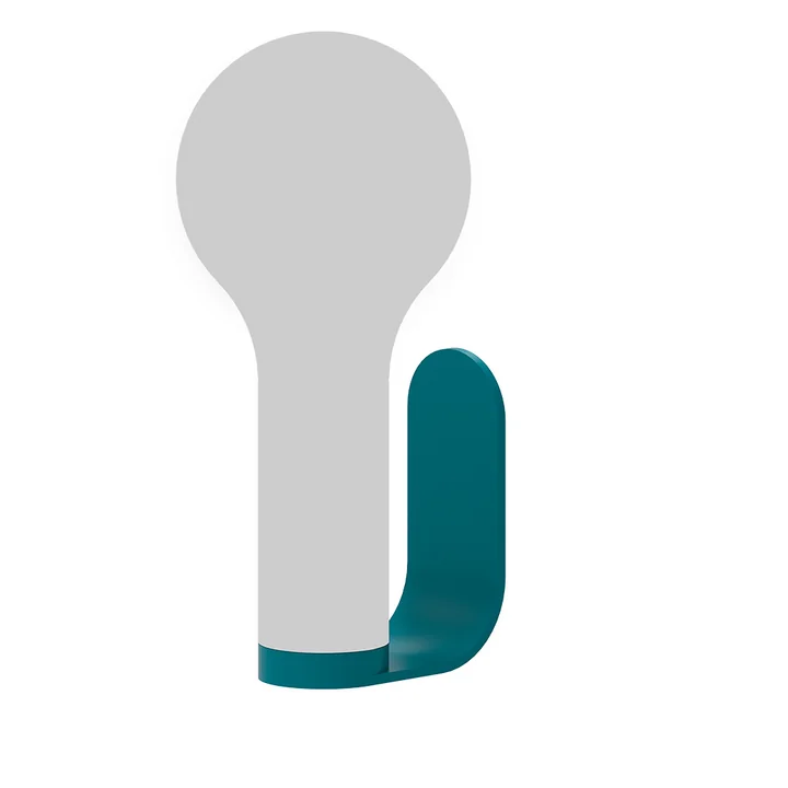 Le support mural pour le luminaire Aplô Outdoor de Fermob , acapulcoblau