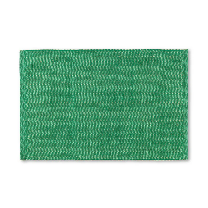 Le set de table Herringbone de Lyngby Porcelæn , 43 x 30 cm, vert