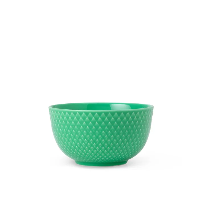 Le bol Rhombe de Lyngby Porcelæn , Ø 11 cm, vert
