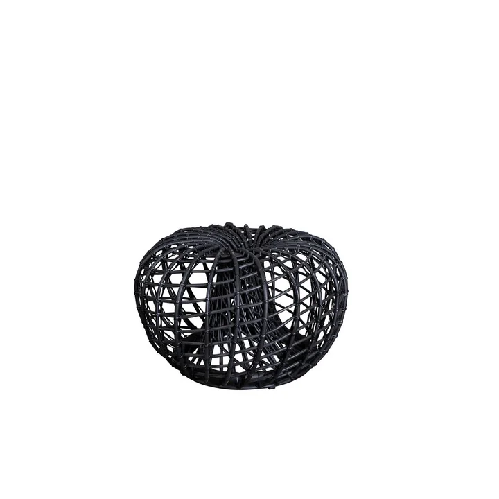 Le tabouret Nest / table d'appoint Outdoor de Cane-line , Ø 67 cm, gris lave