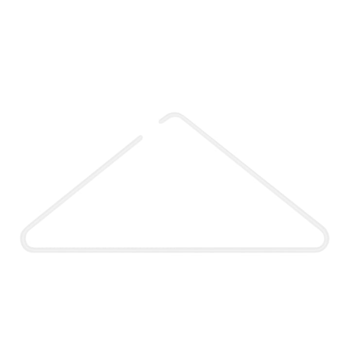 Triangle Cintre en blanc de Roomsafari
