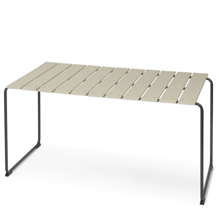 Ocean Table, 140 x 70 cm, sable de Mater