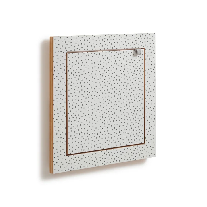 Fläpps Étagère, 40 x 40 cm, 1 étagère de Ambivalenz in Watercolor Dots by Kind of Style