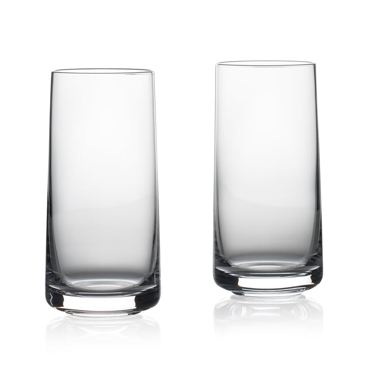 Les verres à boire Rocks de Zone Denmark , H 14,7 cm, transparent (lot de 2)